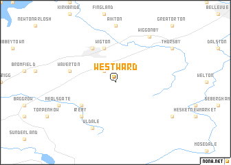 map of Westward