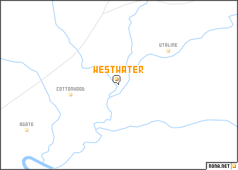 map of Westwater