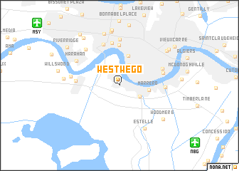 map of Westwego