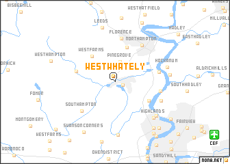 map of West Whately