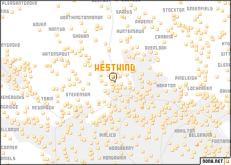 map of Westwind