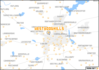 map of Westwood Hills