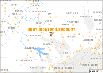 map of Westwood Trailer Court