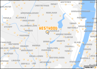 map of Westwood