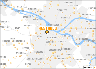 map of Westwood