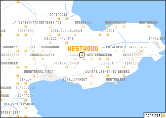 map of Westwoud