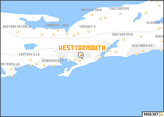 map of West Yarmouth