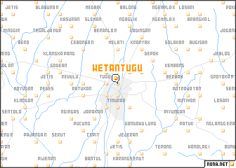 map of Wetantugu