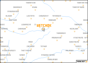 map of Wetchok