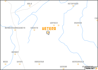 map of Wetera