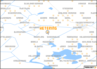 map of Wetering