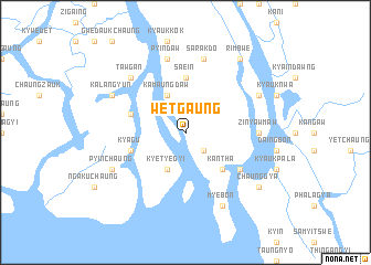 map of Wetgaung