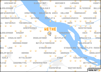 map of Wethe