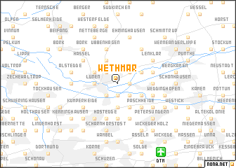 map of Wethmar