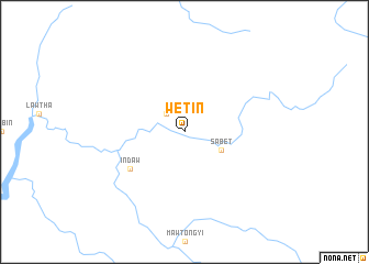 map of Wetin