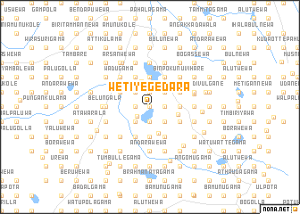 map of Wetiyegedara