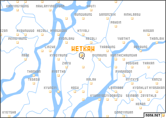 map of Wetkaw