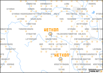 map of Wetkon