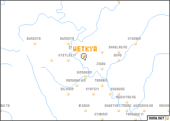 map of Wetkya