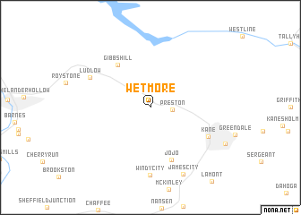 map of Wetmore