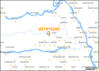 map of Wetmyedaw