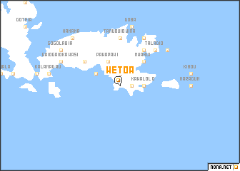 map of Wetoa