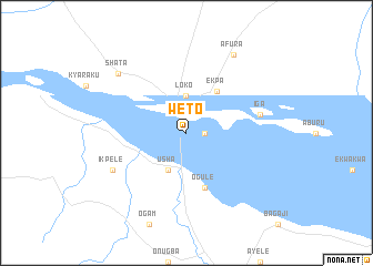 map of Weto