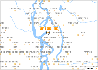 map of Wetpaung