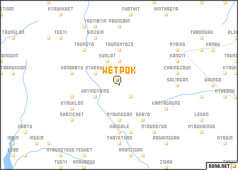 map of Wetpôk