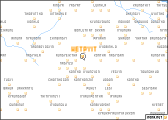 map of Wetpyit