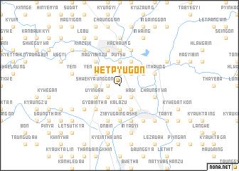 map of Wetpyugon