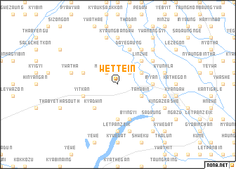 map of Wettein