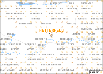 map of Wetterfeld