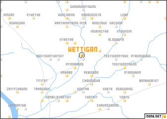 map of Wettigan