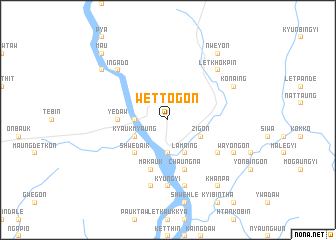 map of Wettogon