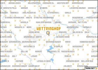 map of Wettringhof