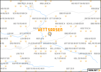 map of Wettsaasen