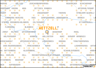 map of Wettzell