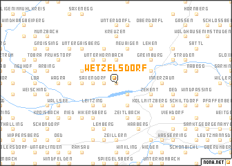 map of Wetzelsdorf