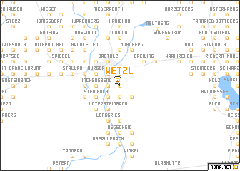 map of Wetzl