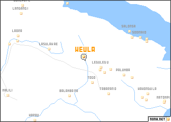 map of Weula