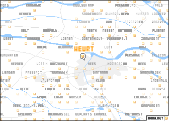 map of Weurt