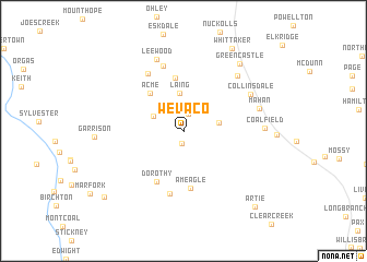 map of Wevaco