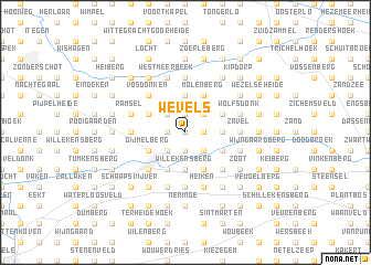 map of Wevels