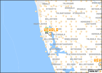 map of Wewala