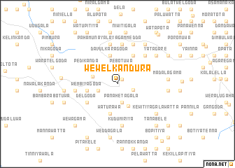 map of Wewelkandura