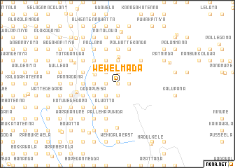 map of Wewelmada