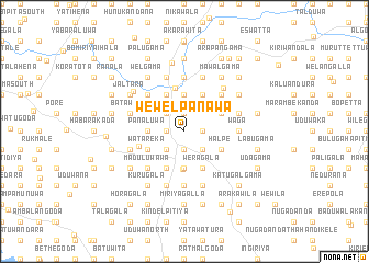 map of Wewelpanawa