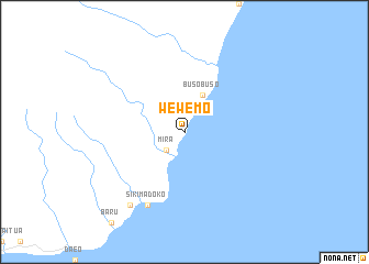 map of Wewemo