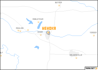 map of Wewoka